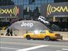 New york city yellow taxi at Javits center auto sh