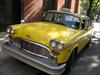 New York City checker cab